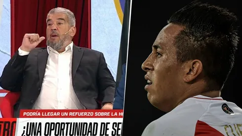 ¿¡Le dijo borracho!?: el gesto de periodista argentino cuando nombran a Cueva