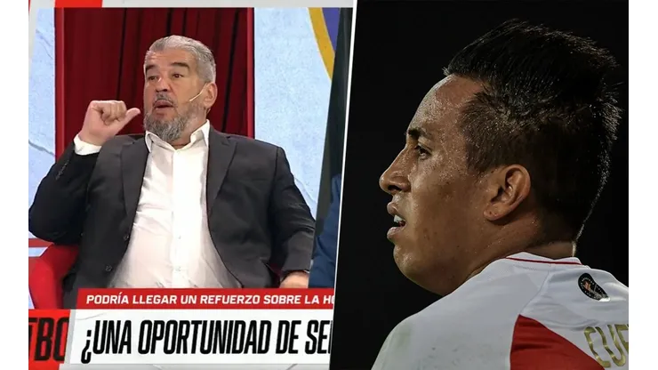 ¿¡Le dijo borracho!?: el gesto de periodista argentino cuando nombran a Cueva