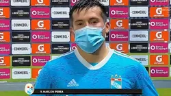 Marlon Perea, jugador de Sporting Cristal. (Foto: Captura de video)