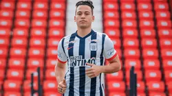 Cristian Benavente en su presentación con Alianza Lima en Matute. Foto: Getty
