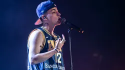 Trueno, cantante argentino de música urbana (Getty images).