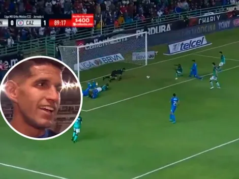 VIDEO | La salvada de Luis Abram al minuto 89 con Cruz Azul ganando 1-0