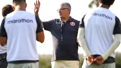 Álvaro Gutíerrez, actual técnico de Universitario de Deportes. (Foto: Twitter Universitario de Deportes)