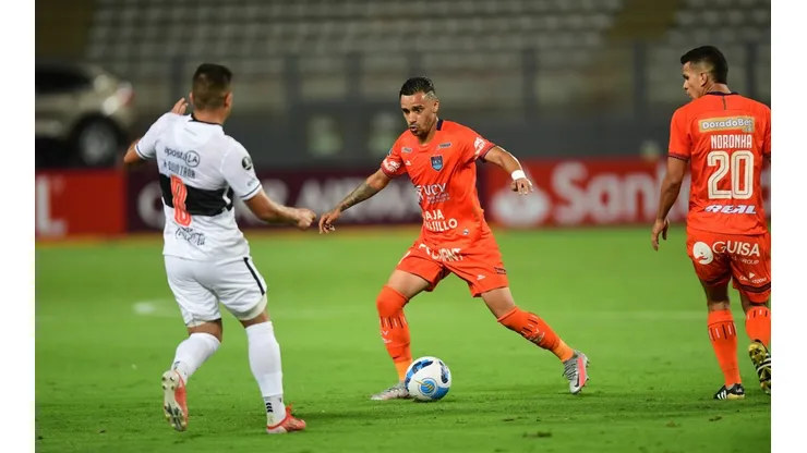 La Universidad César Vallejo cayó 1-0 ante Olimpia en el estadio Nacional de Lima. Foto: Conmebol