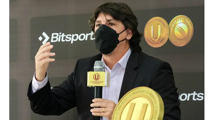 Jean Ferrari, administrador de Universitario de Deportes. (Foto: Twitter Universitario)