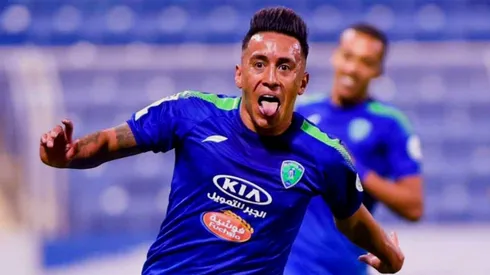 Christian Cueva brindó una asistencia digna de un videojuego. (Foto: Twitter Al Fateh)