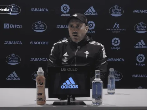 VIDEO | Disparó contra Renato Tapia y Perú: fuerte mensaje del DT de Celta de Vigo