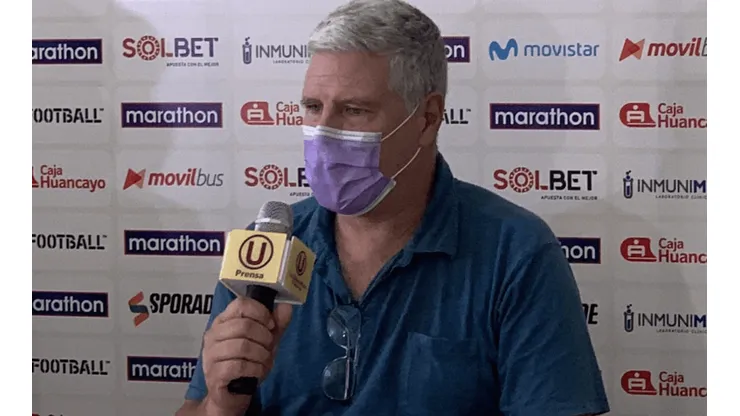 Álvaro Gutiérrez fue presentado en Universitario y esta fue su conferencia de prensa (VIDEO)
