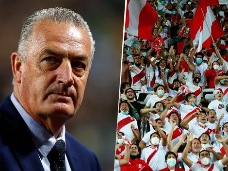 "Me saco el sombrero con la gente de Perú"