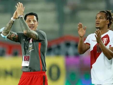 Así vivió Gianluca Lapadula el partido de Perú desde la tribuna