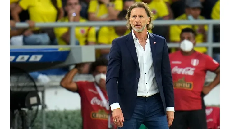 Ricardo Gareca, estratega de Perú, buscará clasificar al Mundial de Qatar 2022. (Foto: Getty Images)