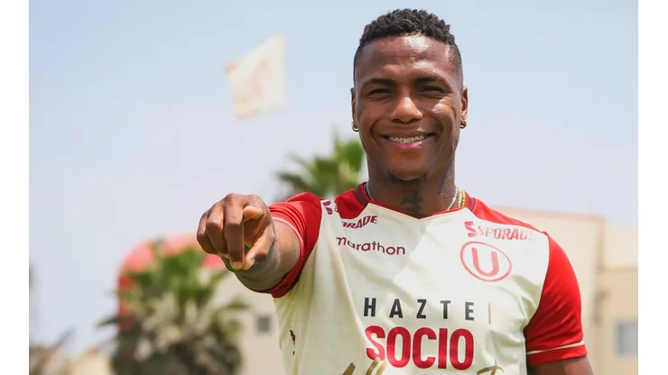 Roberto Villamarín, nuevo jugador de Universitario. (Foto: Twitter Universitario de Deportes)