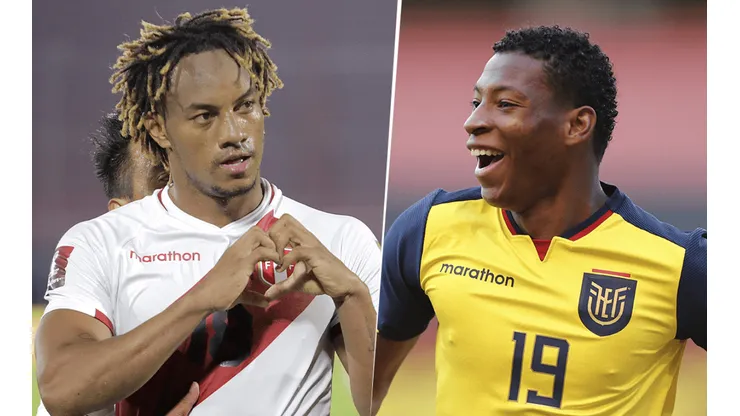Perú vs. Ecuador por las Eliminatorias Conmebol (Fotos: Getty Images)