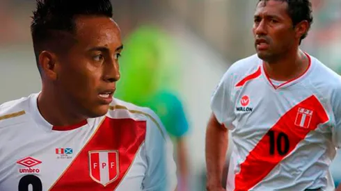 Los números de Christian Cueva y el 'Chorri' Palacios con la Selección Peruana. Foto: GLR