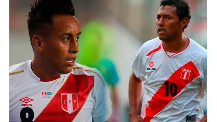 Los números de Christian Cueva y el 'Chorri' Palacios con la Selección Peruana. Foto: GLR