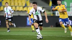 Cristian Benavente en uno de sus últimos partidos en Bélgica. Foto: Getty