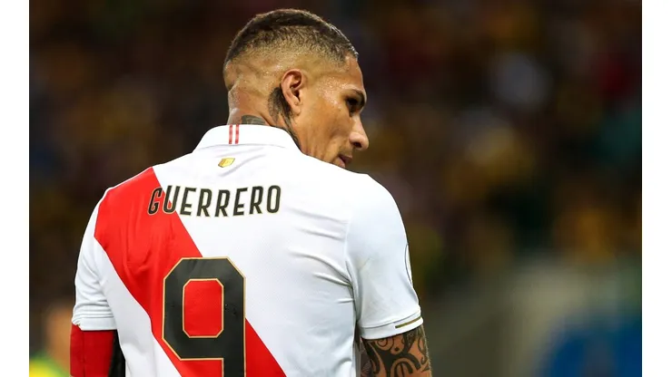 Paolo Guerrero durante un cotejo con la Selección Peruana. (Foto: Twitter Selección Peruana)