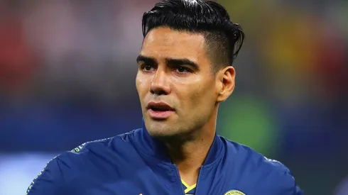 Radamel Falcao García, previo a su duelo ante Perú. (Foto: Twitter Selección Colombia)