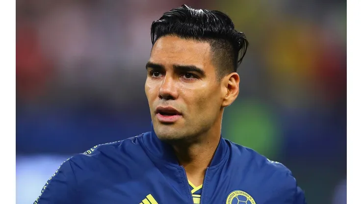 Radamel Falcao García, previo a su duelo ante Perú. (Foto: Twitter Selección Colombia)