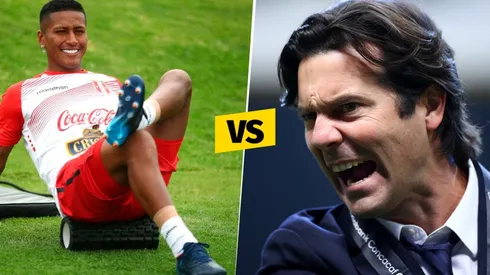 Pedro Aquino se lesionó con Perú y su entrenador Santiago Solari se enfado. (Foto: Twitter Selección Peruana / Getty Images)