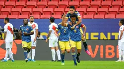 Colombia se mide ante Perú en Barranquilla. (Foto: Getty Images)