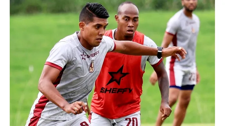 Raziel García, jugador del Deportes Tolima. (Foto: Twitter Deportes Tolima)