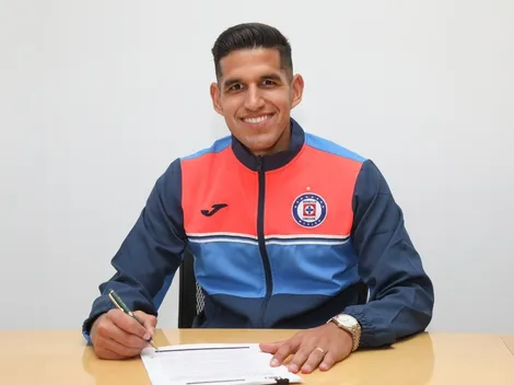Luis Abram fue oficializado como nuevo jugador de Cruz Azul