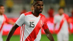 Christan Ramos salió sentido en el calentamiento previo al duelo amistoso ante Jamaica. Foto: GLR