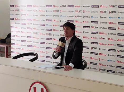 Jean Ferrari confirmó que Gregorio Pérez no podrá continuar como DT de Universitario
