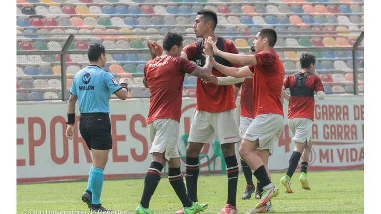 Universitario de Deportes derrotó 4-1 en el global a Sport Boys en duelo amistoso de pretemporada. Foto: Universita