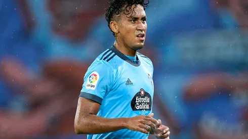 Renato Tapia dejó atrás su lesión y reapareció en duelo entre Celta de Vigo y Osasuna. Foto: Getty