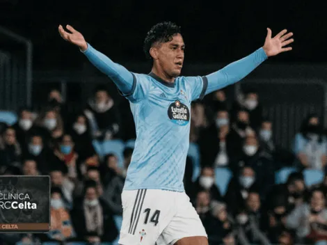 Tiene el alta: Celta de Vigo informó el estado médico de Renato Tapia