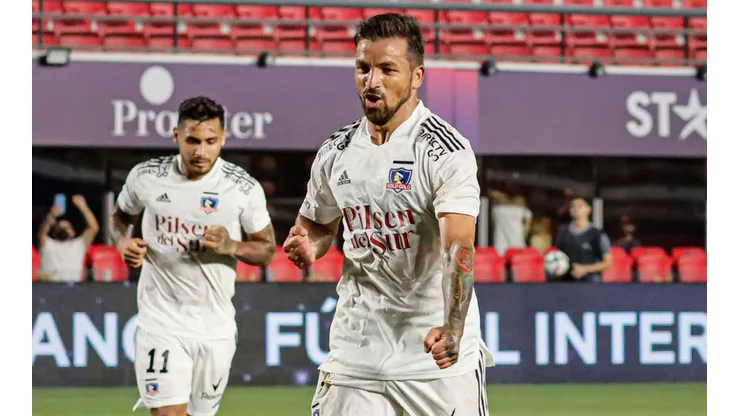 Gabriel Costa marcó el 1-0 para Colo Colo ante la U. de Chile desde el punto de penal. Foto: Colo Colo