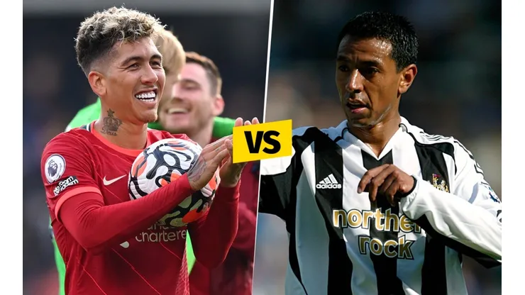 Firmino va tras Solano. (Foto: Getty Image)
