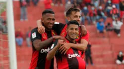 Con gol de Alexis Arias, FBC Melgar derrotó 1-0 a Deportivo Pereira en la 'Tarde Rojinegra'. Foto: FB Melgar