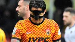 Lapadula en Benevento. (Foto: Twitter Benevento)