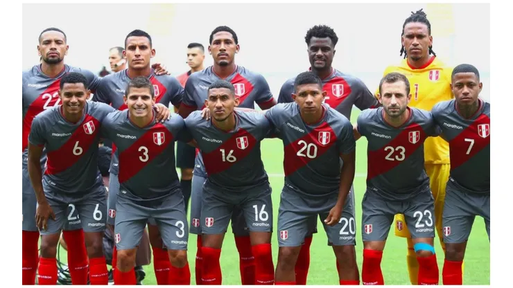 Selección Peruana en su partido ante Panamá. (Foto: Twitter Selección Peruana)