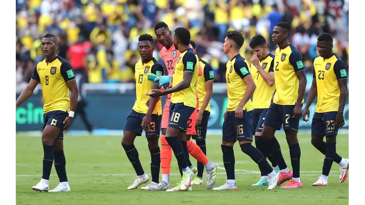 Ecuador durante un cotejo de Eliminatorias. (Foto: Getty Images)