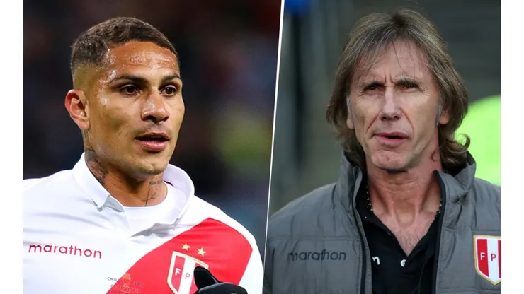 Paolo Guerrero y Ricardo Gareca, capitán y DT de la Selección Peruana (Foto: Getty Images)
