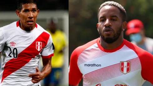 Jefferson Farfán y Edison Flores volvieron a alegrar la sesión de entrenamientos en Videna. Foto: GLR