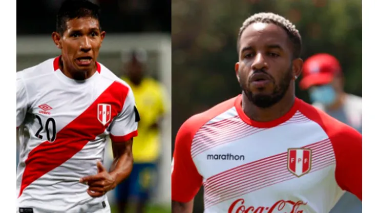 Jefferson Farfán y Edison Flores volvieron a alegrar la sesión de entrenamientos en Videna. Foto: GLR