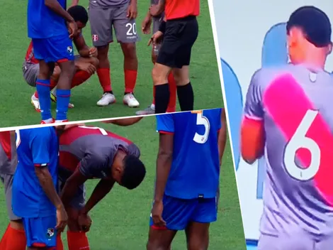 Pésima noticia: Marcos López sale entre lágrimas lesionado ante Panamá