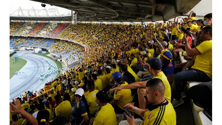 El estadio Metropolitano de Barranquilla contará con el 100% de su aforo para el Colombia vs Perú. Foto: Getty
