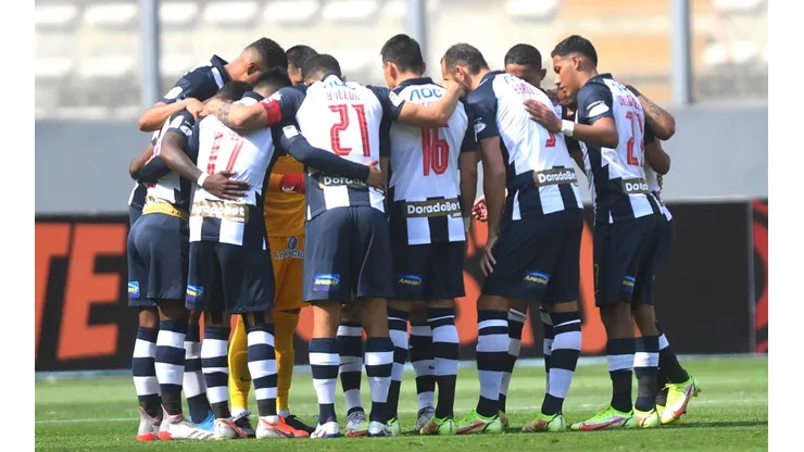 Alianza Lima previo a un duelo de la Liga 1. (Foto: Liga de Fútbol Profesional)