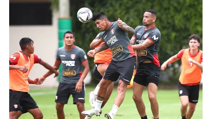 Los entrenamientos de la Selección Peruana. Foto: Selección Peruana (Twitter)