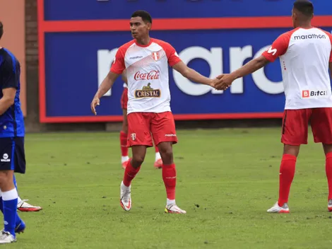 Muy discreto: 'La Blanquirroja' se impuso por 2-0 a los 'Extranjeros de la Liga 1' en duelo amistoso