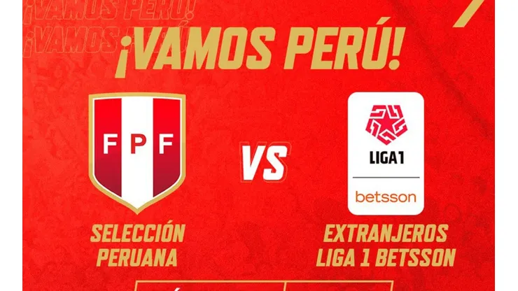 Qué canal transmite Selección Perú vs. Extranjeros de la Liga 1. Foto: Selección Peruana (Twitter)