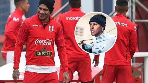 Paolo Guerrero bromeó con Pedro Aquino. (Foto: Twitter Selección Peruana / Twitter América de México)