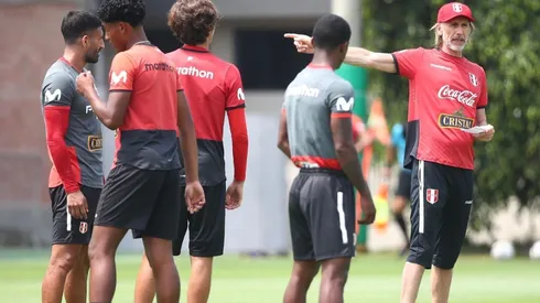 Selección Peruana viene entrenando en las instalaciones de la Videna. Foto: FPF