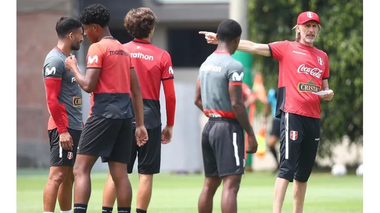 Selección Peruana viene entrenando en las instalaciones de la Videna. Foto: FPF